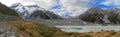 Mount Sefton and Mount Cook Ã¢â¬â¹ Royalty Free Stock Photo